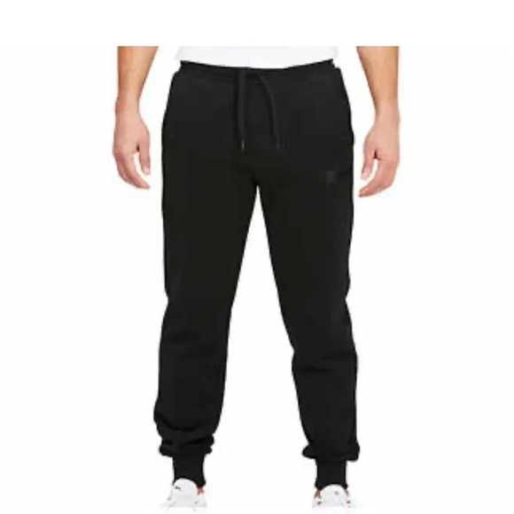 Puma Mens Fleece Pants, 2 Pack XL Gray Black - Picture 3 of 11